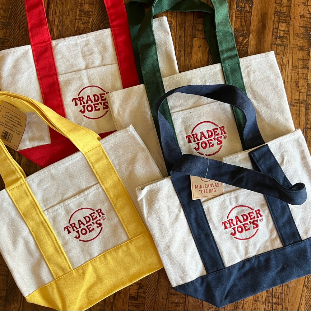 Trader Joe’s Mini Tote Bags Bundle